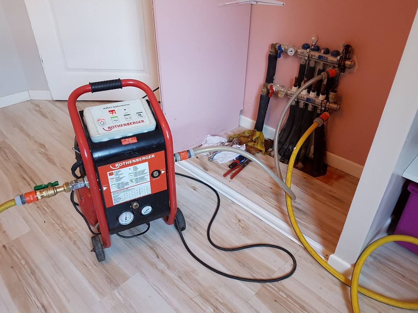 Köşklü Çeşme Protherm Petek Temizliği